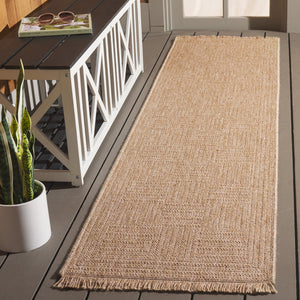 Safavieh Retreat Elegant Indoor/Outdoor Rug – Exquisite Natural Hues, Durable & Easy To Clean For Any Space Natural 87% Polypropylene,13% Polyester Rte258b-9