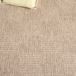 Safavieh Retreat Elegant Indoor/Outdoor Rug – Exquisite Natural Hues, Durable & Easy To Clean For Any Space Natural 87% Polypropylene,13% Polyester Rte258b-9