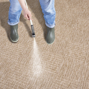 Safavieh Retreat Elegant Indoor/Outdoor Rug – Exquisite Natural Hues, Durable & Easy To Clean For Any Space Natural 87% Polypropylene,13% Polyester Rte258b-9