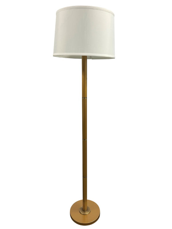 House of Troy Rupert Tall Metallic Floor Lamp with Dimmer for Living Room Transitional Decor Heritage Gold/Antique Brass RU703-HGAB