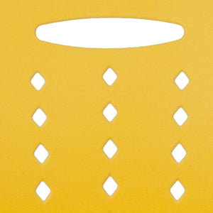 English Elm HERCULES High-Capacity Stack Chair with Air-Vent Back, Ergonomic Design for Commercial Use Yellow RUT-2-YL-GG