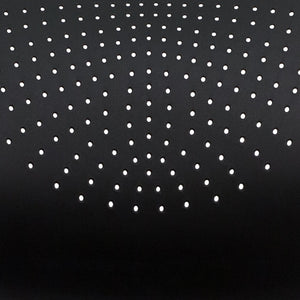 English Elm HERCULES Modern Full Back Stack Chair with 661 lb Capacity for Durable Comfort and Space-Saving Use Black RUT-438-BK-GG