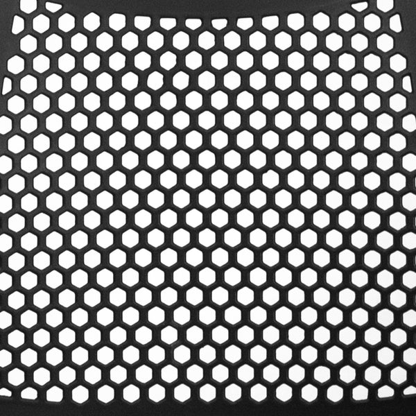 English Elm HERCULES 661 lb. Capacity Stack Chair with Air-Vent Back, Durable Design for High-Use Environments Black RUT-498A-BLACK-GG