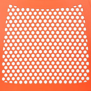 English Elm HERCULES 661 lb. Capacity Stack Chair with Air-Vent Back, Durable Design for High-Use Environments Orange RUT-498A-ORANGE-GG