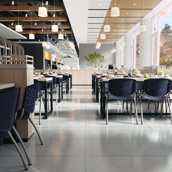 English Elm HERCULES Heavy-Duty Stack Chair for Commercial Use - Durable, Comfortable, and Space-Saving Design Navy RUT-F01A-NY-GG