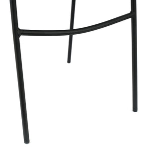 English Elm HERCULES Stack Chair with Air-Vent Back and Ergonomic Design for Comfortable, Durable Seating Solutions Black Plastic/Black Frame RUT-NC498-BK-GG