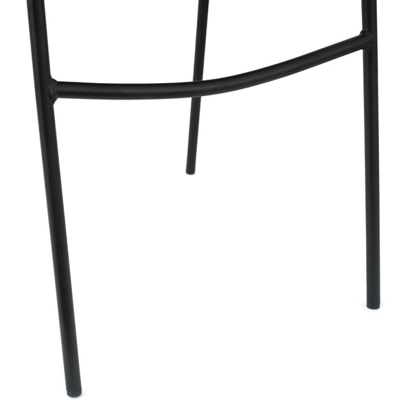 English Elm HERCULES Stack Chair with Air-Vent Back and Ergonomic Design for Comfortable, Durable Seating Solutions Black Plastic/Black Frame RUT-NC498-BK-GG