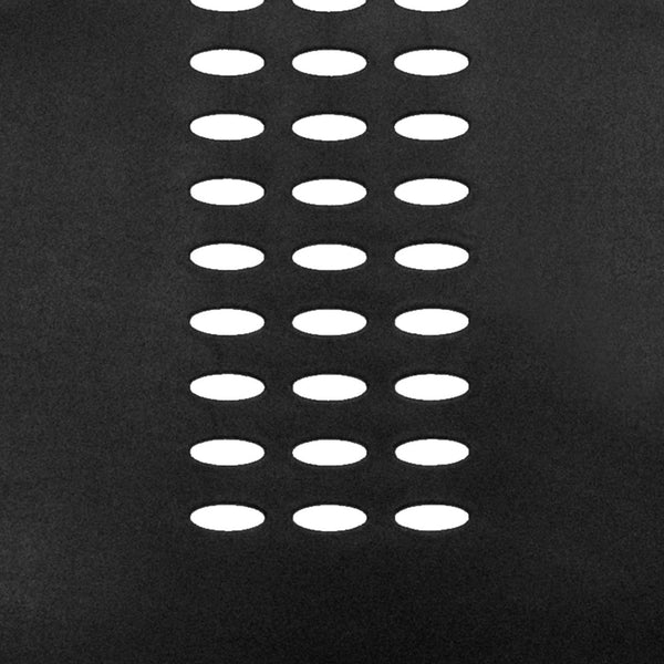 English Elm HERCULES 880 lb. Capacity Stack Chair - Durable Black Plastic with Ergonomic Comfort & Space-Saving Design RUT-NF01A-BK-GG