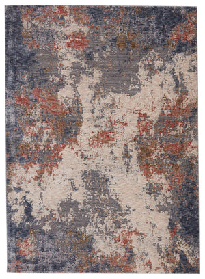 Jaipur Living Jaipur Living Raveen Abstract Distressed Polyester Area Rug Vintage Carved Texture 7'6"X9'6" RUG148416