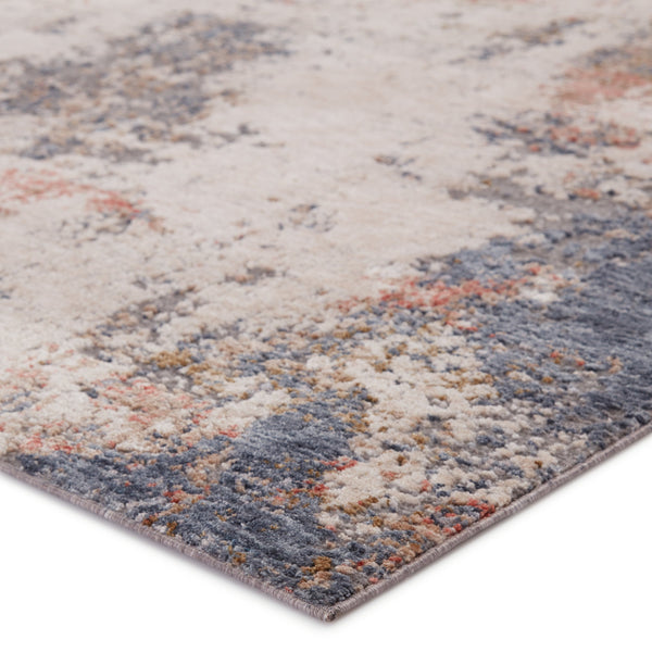Jaipur Living Jaipur Living Raveen Abstract Distressed Polyester Area Rug Vintage Carved Texture 7'6"X9'6" RUG148416