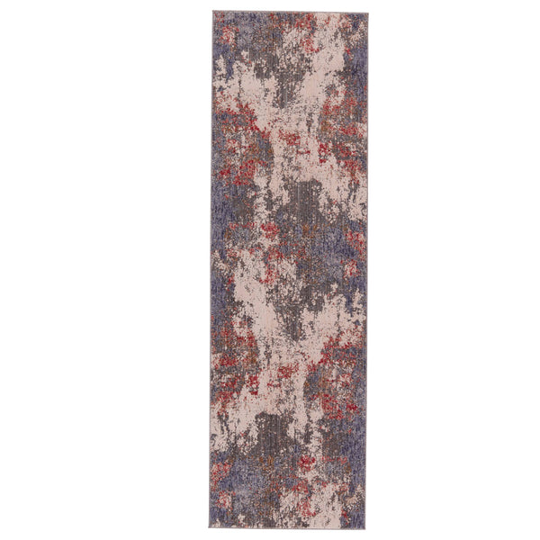 Jaipur Living Jaipur Living Raveen Abstract Distressed Polyester Area Rug Vintage Carved Texture 2'6"X8' RUG151534