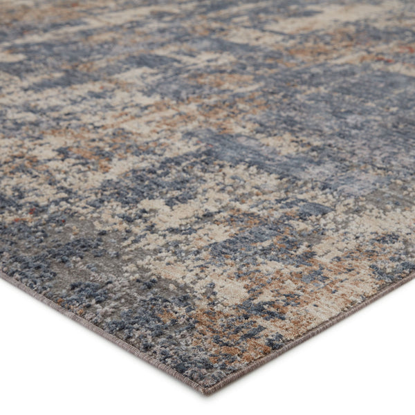Jaipur Living Jaipur Living Temecula Distressed Abstract Polyester Area Rug Bohemian Carved Pile 7'6"X9'6" RUG148741