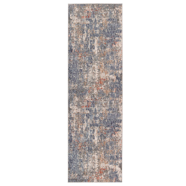 Jaipur Living Jaipur Living Temecula Distressed Abstract Polyester Area Rug Bohemian Carved Pile 2'6"X8' RUG151537