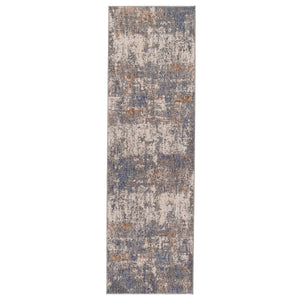 Jaipur Living Jaipur Living Eastvale Distressed Abstract Polyester Area Rug for Dining Spaces 2'6"X8' RUG151538