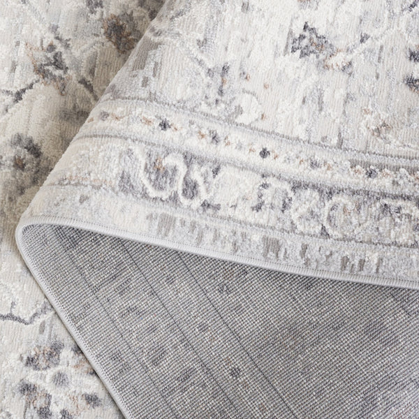 Safavieh Riverfront Ivory Grey Area Rug - Timeless Elegance For Any Room, Durable Power-loomed Design Ivory ,Grey 70% Polypropylene,30% Polyester Rvf136f-28