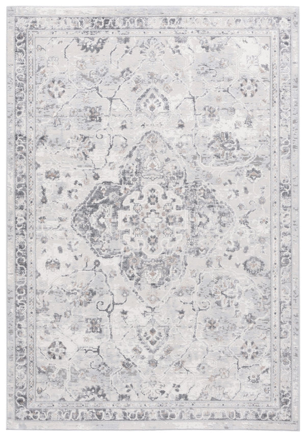 Safavieh Riverfront Ivory Grey Area Rug - Timeless Elegance For Any Room, Durable Power-loomed Design Ivory ,Grey 70% Polypropylene,30% Polyester Rvf136f-28
