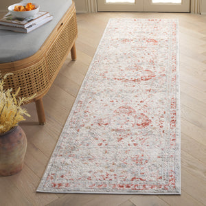 Safavieh Riverfront Ivory Grey Area Rug - Timeless Elegance For Any Room, Durable Power-loomed Design Ivory ,Rust 70% Polypropylene,30% Polyester Rvf136p-6