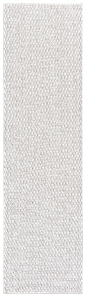 Safavieh River Turkish Power-Loomed Beige Ivory Area Rug — Low 3/8" Pile, Durable Polyester Blend, Versatile Elegance 6'-7" x 6'-7" RVR600C-7SQ