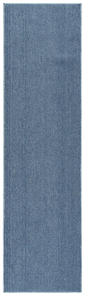 Safavieh River Blue Navy Area Rug — Low-Profile Textured Modern Design, Durable Polyester-Polypropylene Blend 8'-0" x 10'-0" RVR600L-8