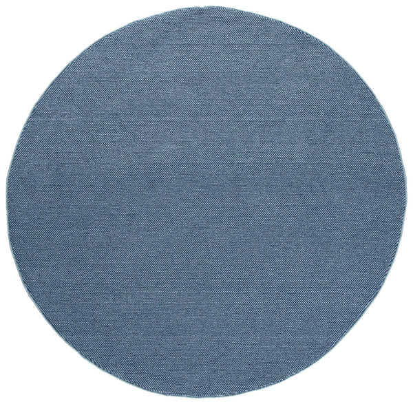 Safavieh River Blue Navy Area Rug — Low-Profile Textured Modern Design, Durable Polyester-Polypropylene Blend 8'-0" x 10'-0" RVR600L-8