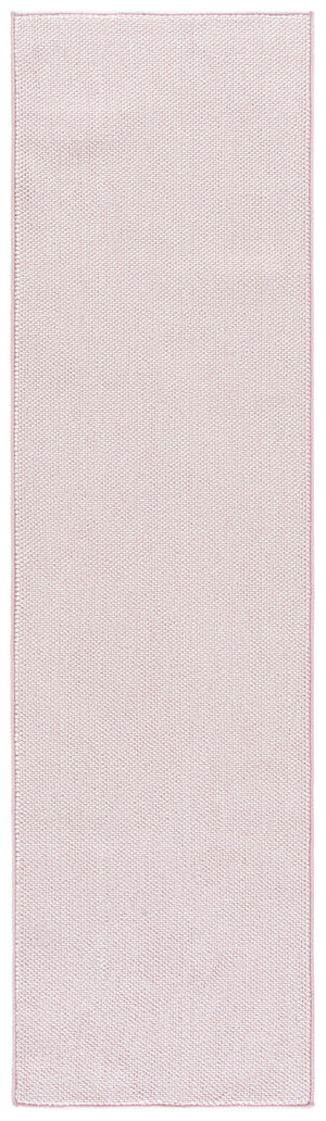 Safavieh River Pink Ivory Round Area Rug — Soft Low-Profile Power-Loomed Polyester Blend, Durable Style 6'-7" x 6'-7" RVR600U-7R