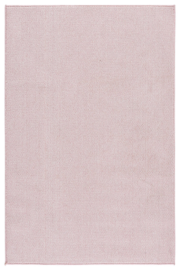 Safavieh River Large Low‑Pile Pink And Ivory Area Rug — Power‑Loomed Turkish Durability, Soft Polyester Feel 9'-0" x 12'-0" RVR600U-9