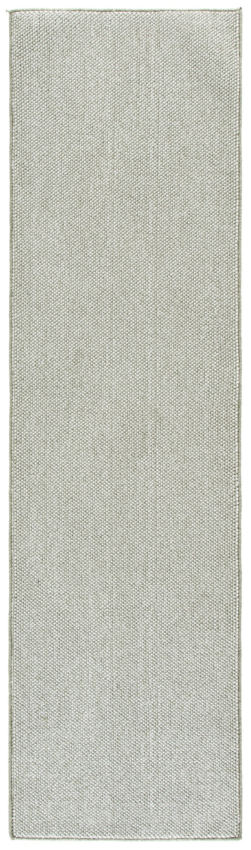 Safavieh River Green And Ivory Solid-Tonal Area Rug — Low-Profile 3/8" Power-Loomed Polyester Durability 8'-0" x 10'-0" RVR600Y-8