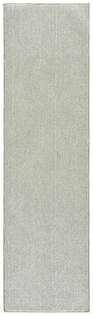 Safavieh River Green & Ivory Runner Rug — Low-Profile 3/8" Pile, Stain-Resistant Polyester Blend For Hallways 2'-2" x 8'-0" RVR600Y-28