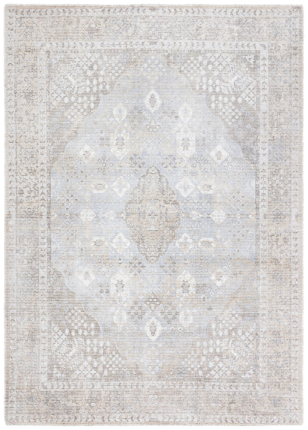 Safavieh Restoration Vintage Area Rug – Hand-loomed Luxury In Beige And Sand, Perfect For Elegant Spaces Beige ,Sand 50% Wool,50% Viscose Rvt703b-4sq