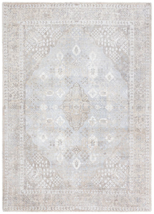 Safavieh Restoration Hand‑Loomed Beige Sand Runner Rug — Vintage Medallion Design, Wool‑Viscose Blend Comfort 2'-3" x 21'-0" RVT703B-221