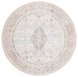 Safavieh Restoration Vintage Area Rug – Hand-loomed Luxury In Beige And Sand, Perfect For Elegant Spaces Beige ,Sand 50% Wool,50% Viscose Rvt703b-4sq