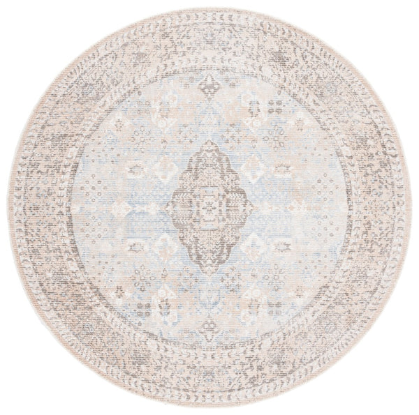 Safavieh Restoration Vintage Area Rug - Luxurious Hand-loomed Design With Sophisticated Patterns And Sheen Beige ,Sand 50% Wool,50% Viscose Rvt703b-213