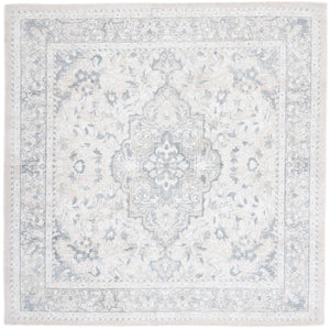 Safavieh Restoration Hand‑Loomed Vintage 707F Grey Ivory Area Rug — 9X12 Wool‑Viscose Blend, Low Pile Elegance 10'-0" x 14'-0" RVT707F-10