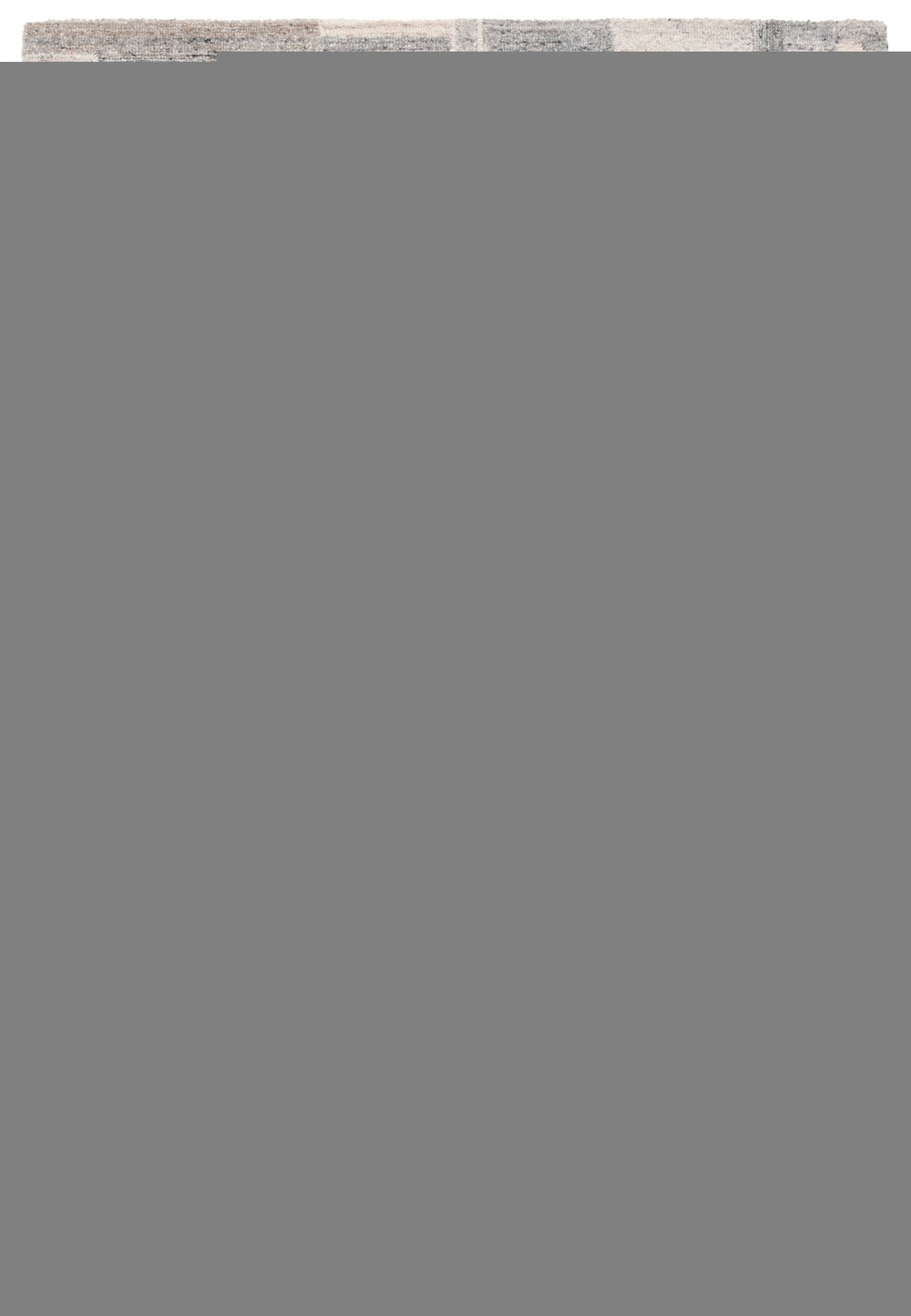 Safavieh Restoration Vintage Area Rug: Hand-tufted Indian Craftsmanship With Timeless Elegance & Comfort Grey ,Beige 80% Wool 20% Cotton Rvt801f-6sq