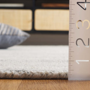 Safavieh Restoration Hand-tufted Area Rug - Serene Elegance In Soft Tones, Perfect For Any Interior Style Light Grey ,Beige 80% Wool 20% Cotton Rvt802g-5