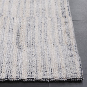 Safavieh Restoration Luxurious Hand-tufted Area Rug For Stylish Living Spaces - Chic Modern Design And Durability Navy ,Ivory 60% Cotton,40% Polyester Rvt901n-5