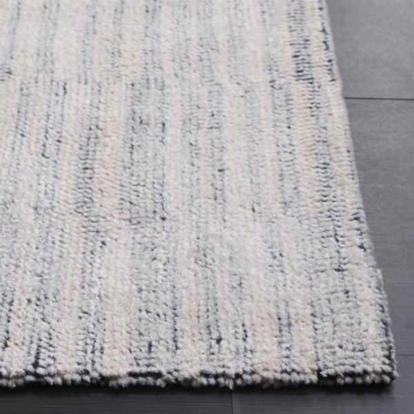Safavieh Restoration Luxurious Hand-tufted Area Rug For Stylish Living Spaces - Chic Modern Design And Durability Navy ,Ivory 60% Cotton,40% Polyester Rvt901n-5
