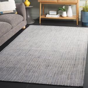 Safavieh Restoration Luxurious Hand-tufted Area Rug For Stylish Living Spaces - Chic Modern Design And Durability Navy ,Ivory 60% Cotton,40% Polyester Rvt901n-5
