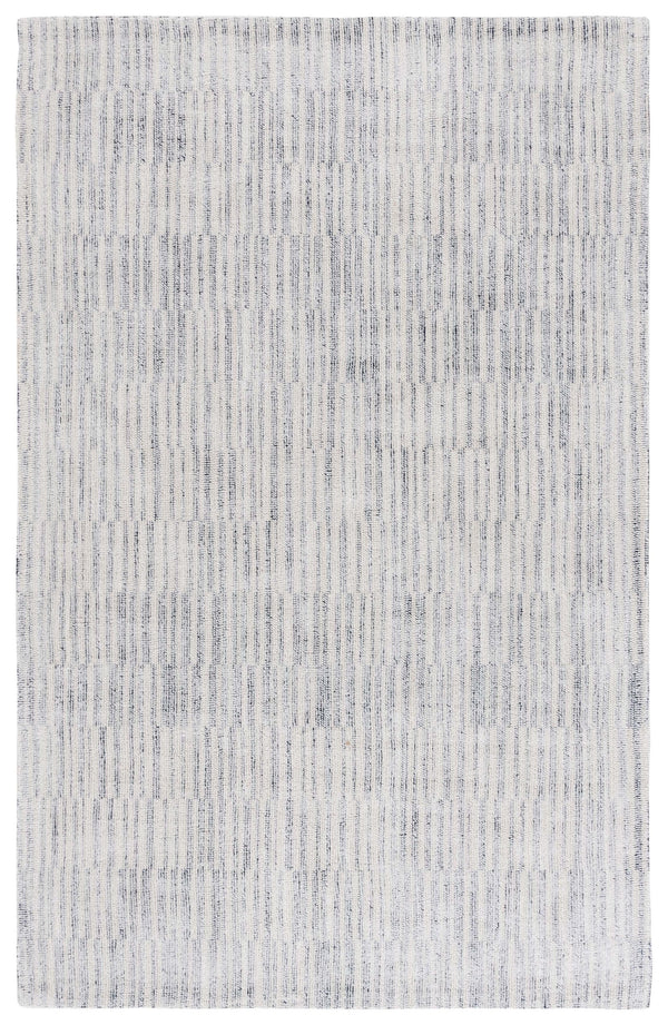 Safavieh Restoration Luxurious Hand-tufted Area Rug For Stylish Living Spaces - Chic Modern Design And Durability Navy ,Ivory 60% Cotton,40% Polyester Rvt901n-5