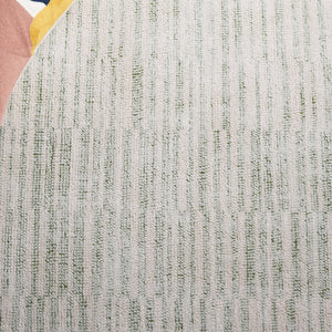 Safavieh Restoration Luxurious Hand-tufted Area Rug For Stylish Living Spaces - Chic Modern Design And Durability Green ,Ivory 60% Cotton,40% Polyester Rvt901y-5