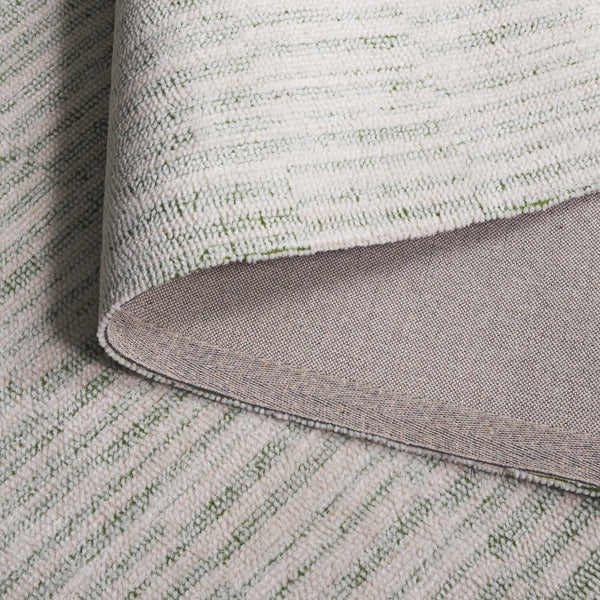 Safavieh Restoration Luxurious Hand-tufted Area Rug For Stylish Living Spaces - Chic Modern Design And Durability Green ,Ivory 60% Cotton,40% Polyester Rvt901y-5