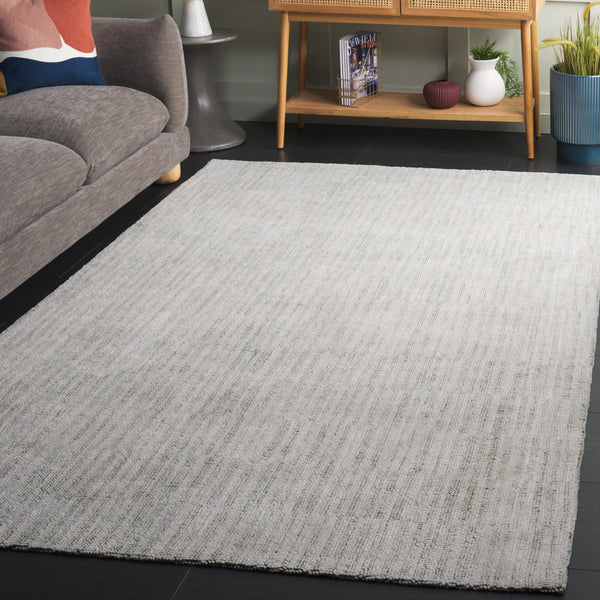 Safavieh Restoration Luxurious Hand-tufted Area Rug For Stylish Living Spaces - Chic Modern Design And Durability Green ,Ivory 60% Cotton,40% Polyester Rvt901y-5