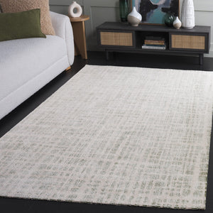 Safavieh Restoration Modern Hand-tufted Area Rug In Navy And Ivory - Elevate Your Living Space Today! Green ,Ivory 60% Cotton,40% Polyester Rvt902y-9