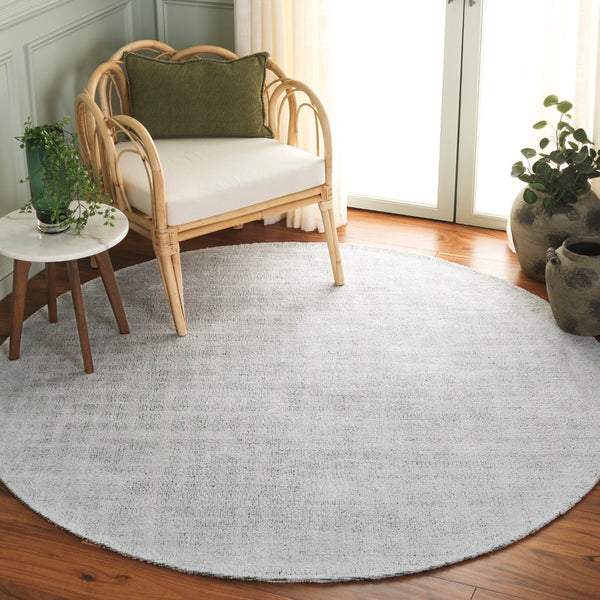 Safavieh Restoration Modern Hand-tufted Area Rug In Navy And Ivory - Elevate Your Living Space Today! Green ,Ivory 60% Cotton,40% Polyester Rvt902y-9