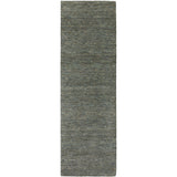 Dalyn Rugs Reya RY7 Hand Loomed 100% Wool Casual Rug Carbon 2'6" x 20' RY7CA2X20