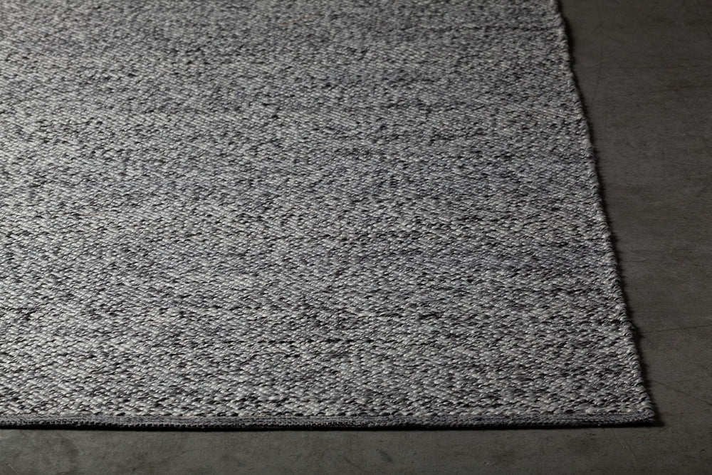 Chandra Rugs Hand-woven Contemporary Flat Rug – Unique Artisan Design, Luxurious Feel, Perfect For Any Room Decor Black,White Polyester,Cotton Ryd47701-576