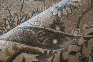Feizy Rugs Rylan Hand Tufted Wool Oriental Rug Floral Vine Pattern for Spacious Living Rooms RYL8640FGRY000H00