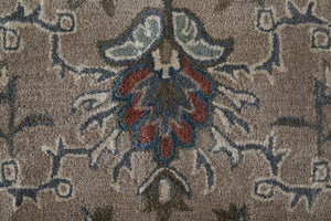 Feizy Rugs Rylan Hand Tufted Wool Oriental Rug Floral Vine Pattern for Spacious Living Rooms RYL8640FGRY000H00