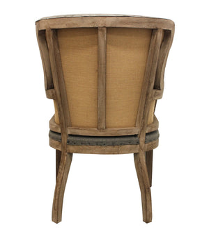 Moti Phil Arm Chair with Exposed Wood Frame 88011097