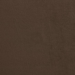 Meridian Furniture Rava Velvet King Bed Tall Headboard Walnut Base Platform Frame for Modern Bedrooms Brown / Beige RavaBrown-K